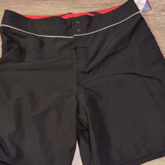 Quicksilver men's size 34 snap trunk black new - Picture 1 of 5